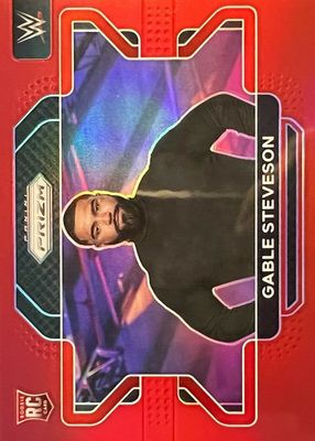 2022 Prizm WWE #23 Red /299