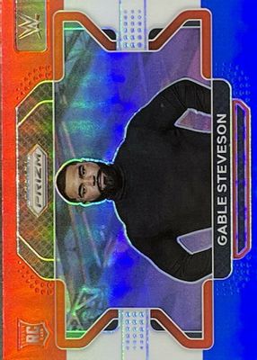 2022 Prizm WWE #23 Red White Blue