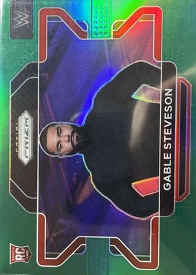 2022 Prizm WWE #23 Green