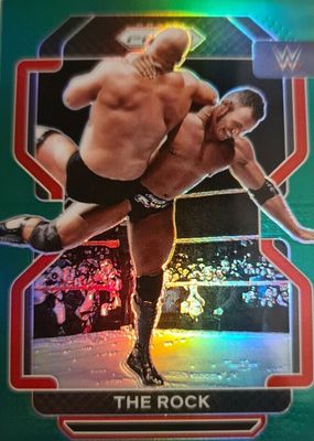 2022 Prizm WWE #191 Green