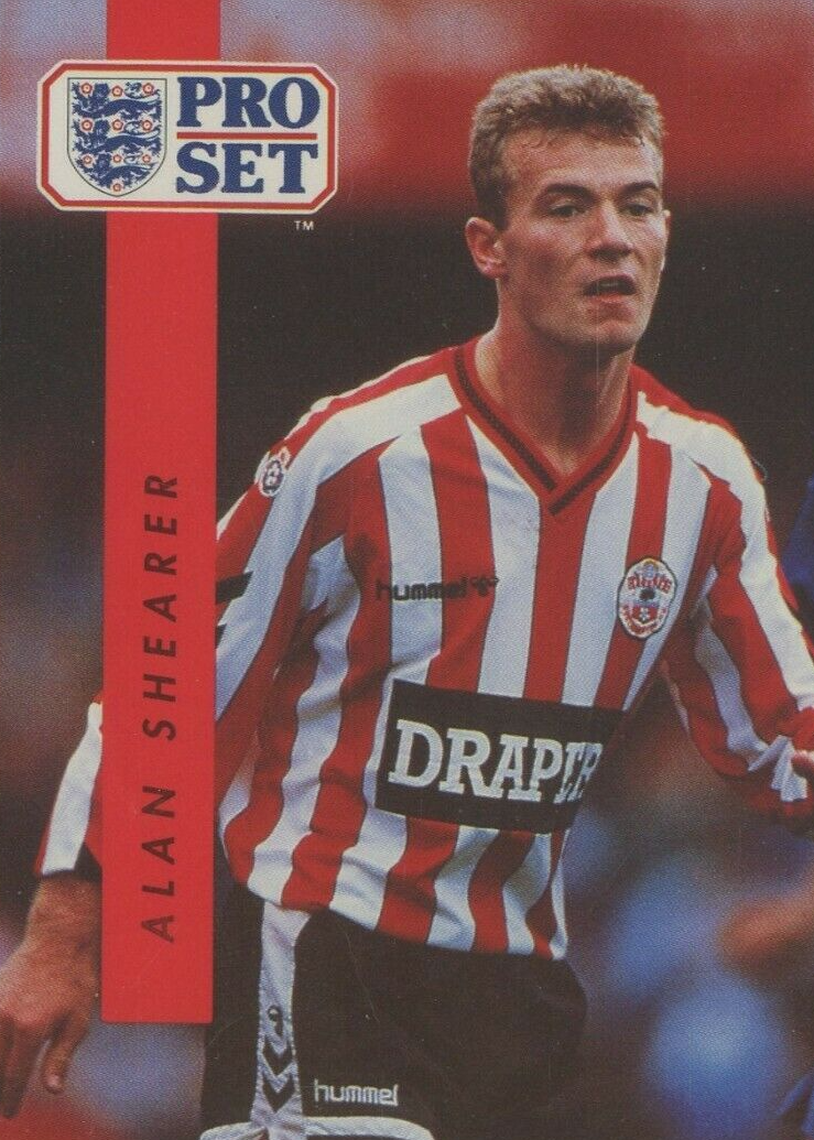 Alan Shearer 1990 Pro Set #213 Base Price Guide - Sports Card Investor