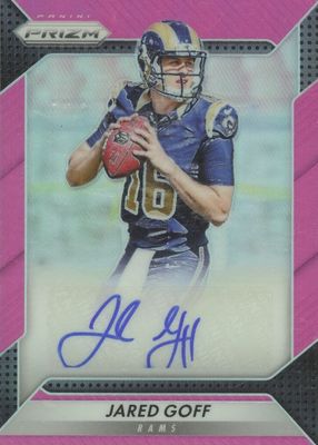 2016 Prizm #RA-JGF Rookie Autographs - Pink