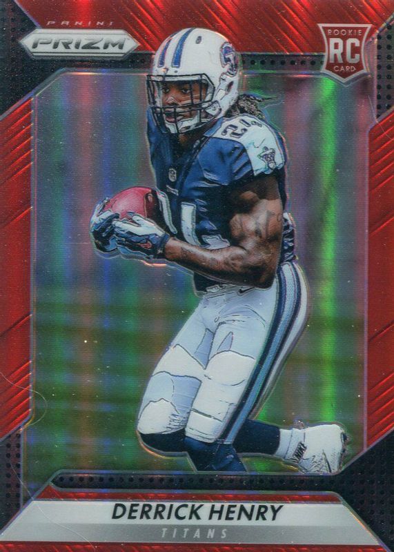 Derrick Henry 2016 Prizm #298 Red /(SSP) Rookie PSA 10