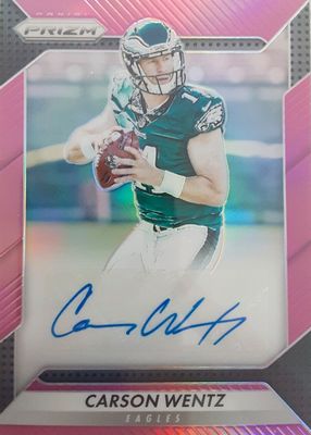 2016 Prizm #RA-CWZ Rookie Autographs - Pink