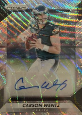 2016 Prizm #RA-CWZ Rookie Autographs - Blue Wave /149