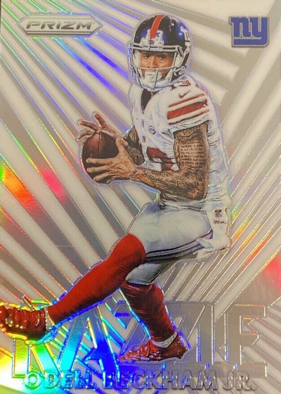 Odell Beckham Jr. 2016 Prizm #5 Razzle SGC 9.5