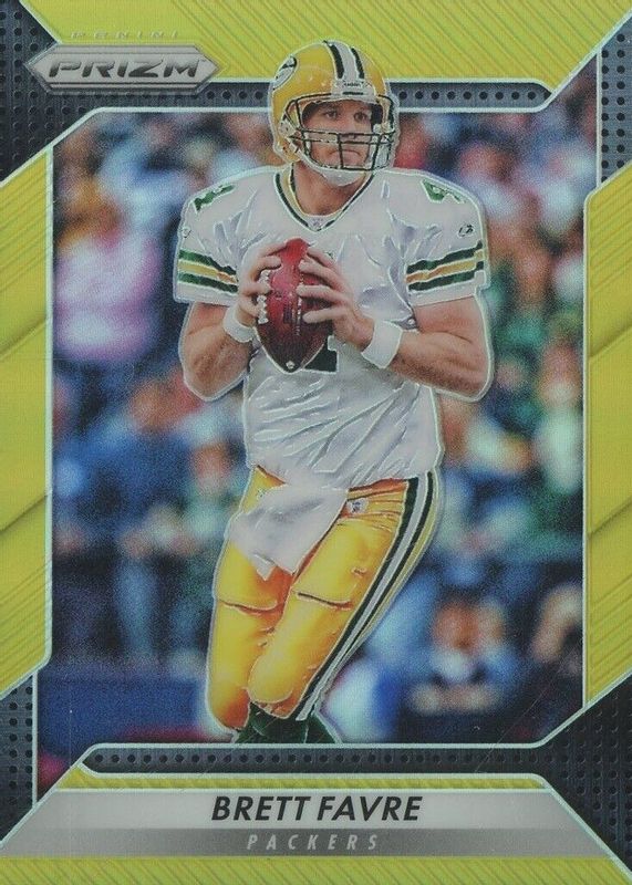 Brett Favre 2016 Prizm #115 Gold /10 BGS 9