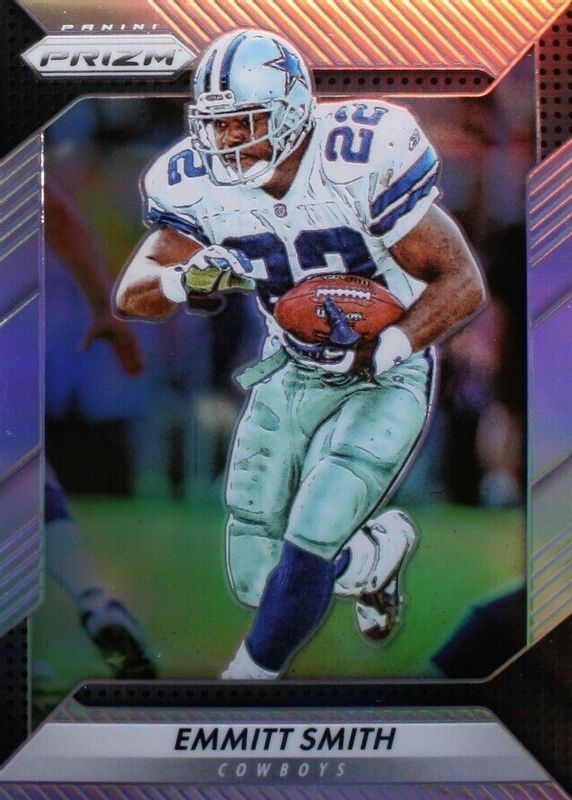 Emmitt Smith 2016 Prizm #185 Silver PSA 9