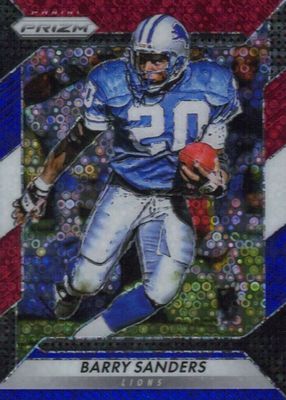 2016 Prizm #165 Red White Blue Disco