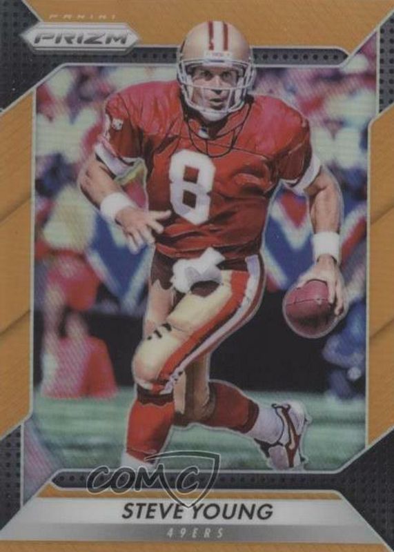 Steve Young 2016 Prizm #105 Orange /299 PSA 10