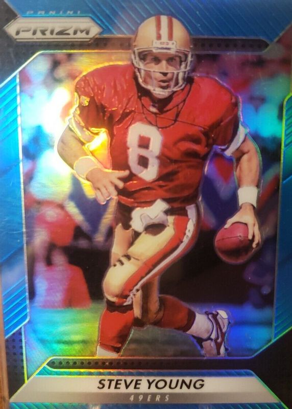 Steve Young 2016 Prizm #105 Light Blue /199 PSA 10