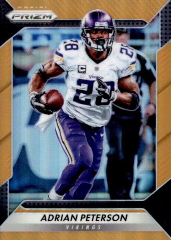 Adrian Peterson 2016 Prizm #159 Orange /299 RAW