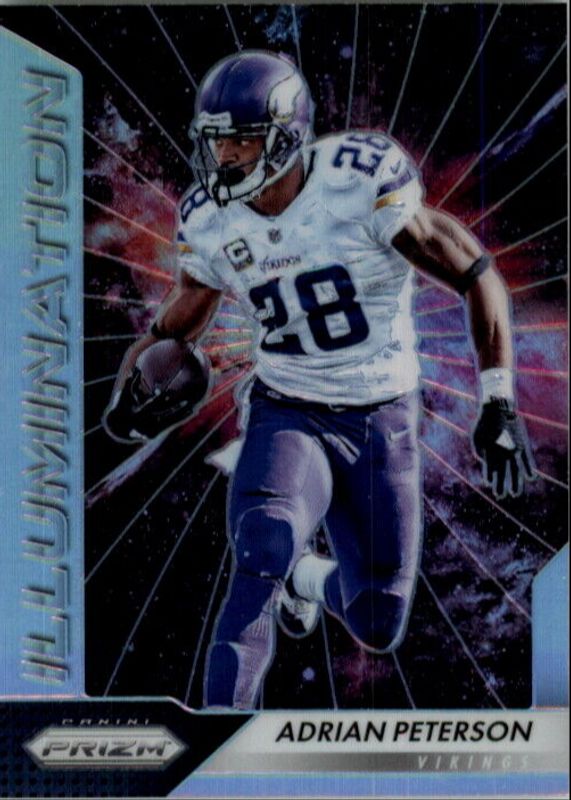 Adrian Peterson 2016 Prizm #7 Illumination RAW