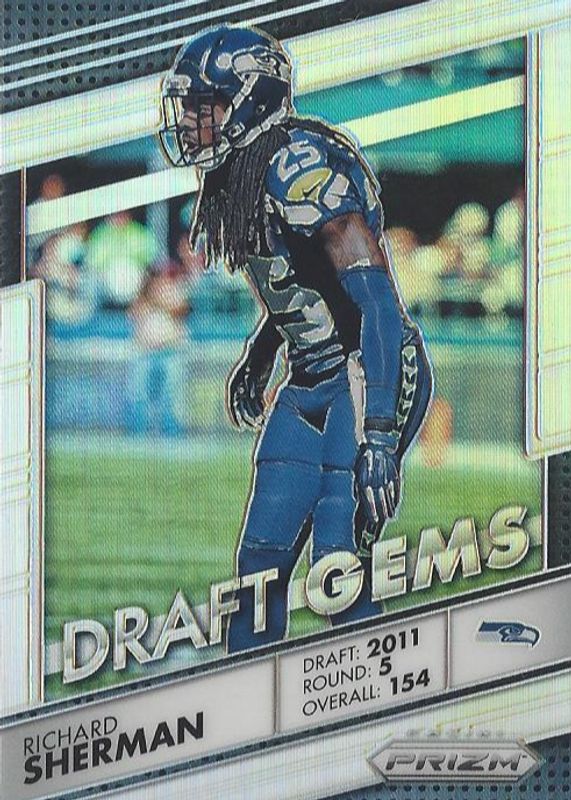 Richard Sherman 2016 Prizm #7 Draft Gems PSA 10