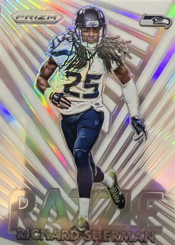 Richard Sherman 2016 Prizm #10 Razzle PSA 10