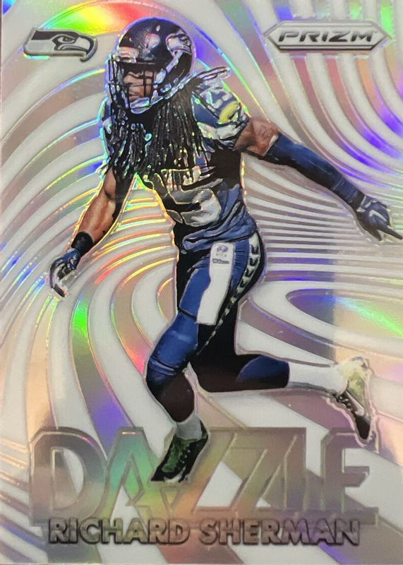 Richard Sherman 2016 Prizm #10 Dazzle PSA 10