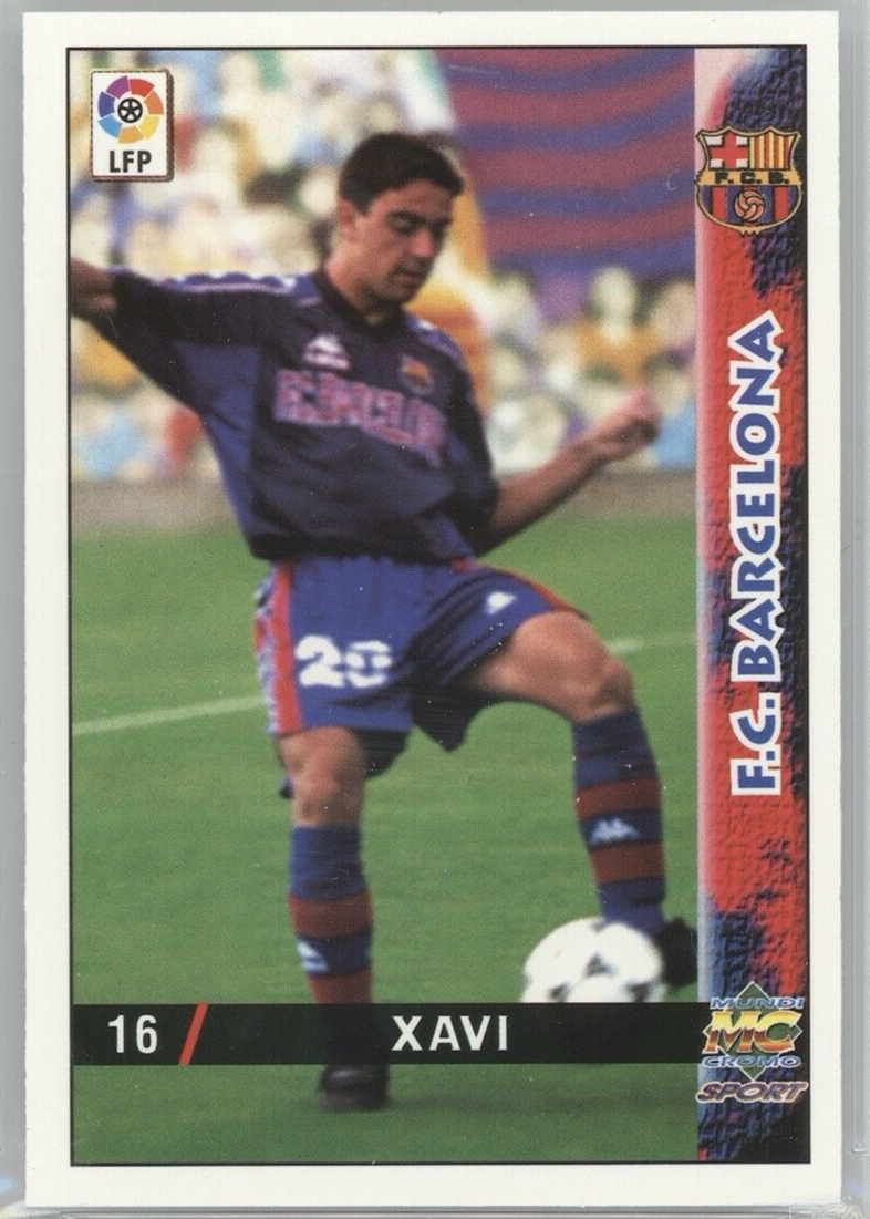 1998 Panini Xavi RC ルーキーカード バルセロナ PSA 1998 Panini Xavi RC ルーキーカード バルセロナ PSA