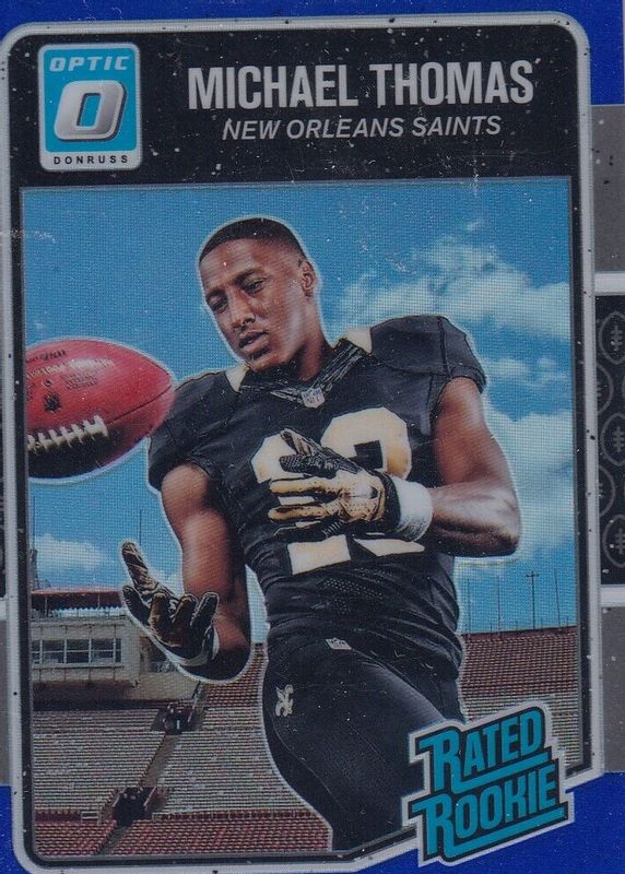 Michael Thomas 2016 Optic #186 Blue /149 Rookie SGC 10