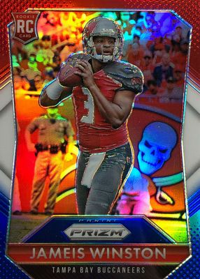 2015 Prizm #244 Red White Blue