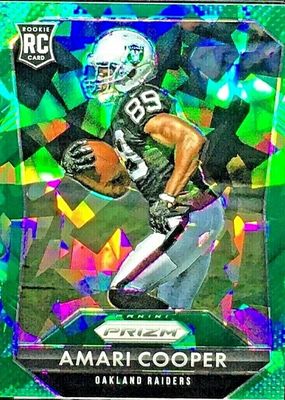 2015 Prizm #201 Green Crystals /75
