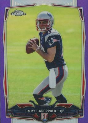 2014 Topps Chrome #150 Purple Refractor