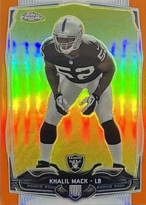 2014 Topps Chrome #184 Orange Refractor