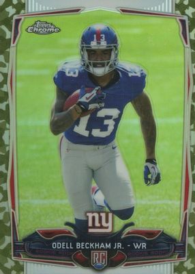 2014 Topps Chrome #117 Camo Refractor /499