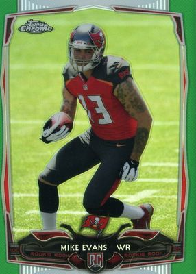 2014 Topps Chrome #185 Green Refractor