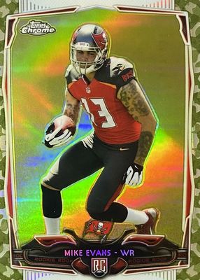 2014 Topps Chrome #185 Camo Refractor /499