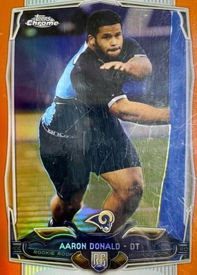 2014 Topps Chrome #175 Orange Refractor