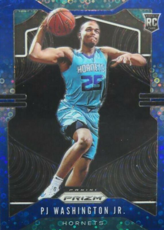 PJ Washington Jr. 2019 Prizm #258 Fast Break Blue /175 Rookie SGC 10