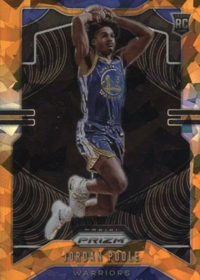 2019-20 Panini Prizm Basketball Silver Prizm Rookie #272 Jordan Poole