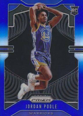 2019-20 Panini Prizm Basketball Silver Prizm Rookie #272 Jordan Poole