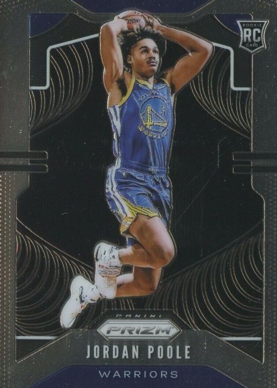 Jordan Poole 2019 Prizm #272 Base Rookie SGC 9