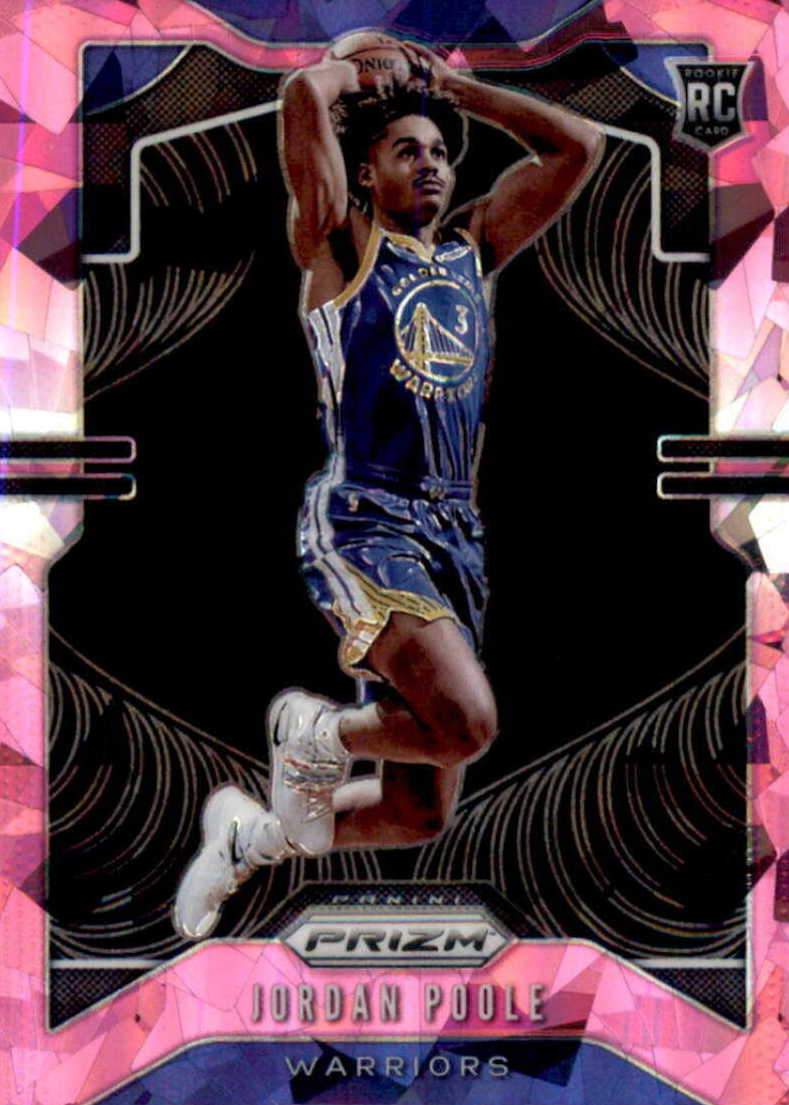 美品SSP Green Prizm RC Auto 19 Panini Jordan Poole ジョーダン・プール 直筆 ルーキー サイン NBA Warriors ウォリアーズ バスケ 大活躍