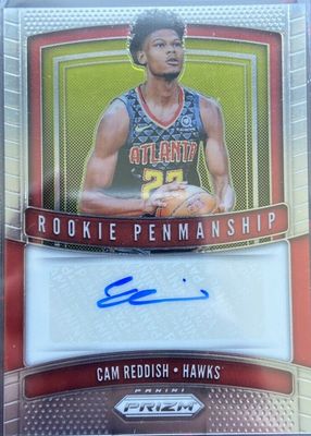 Cam Reddish rookie auto 99シリ Cam Reddish 2019 National Treasures #102 Rookie Patch Auto