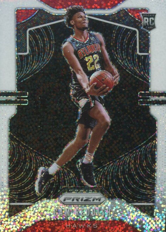 Cam Reddish 2019 Prizm White Sparkle /(SSP) Rookie BGS 10 PRISTINE