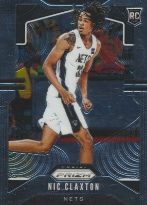 Nic Claxton 2019 Optic #171 Holo Price Guide - Sports Card