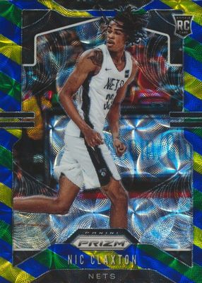 Nic Claxton 2019 Mosaic #236 Tmall Gold Wave Price Guide
