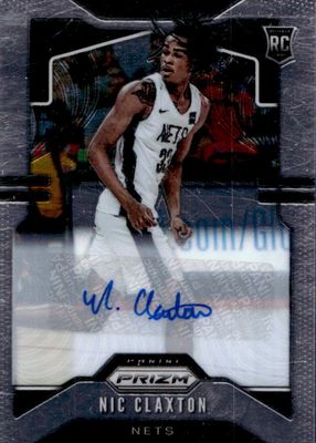 Nic Claxton 2019 Optic #171 Holo Price Guide - Sports Card