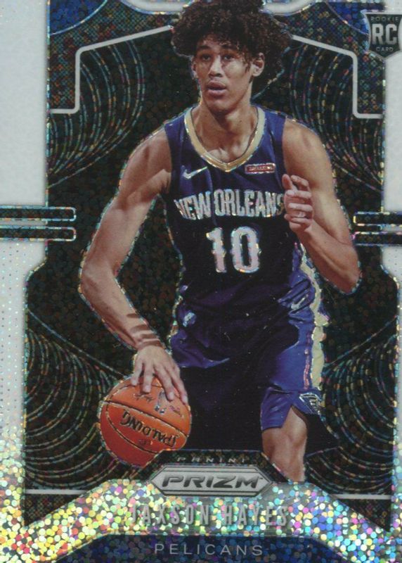 Jaxson Hayes 2019 Prizm #254 White Sparkle /(SSP) Rookie SGC 9