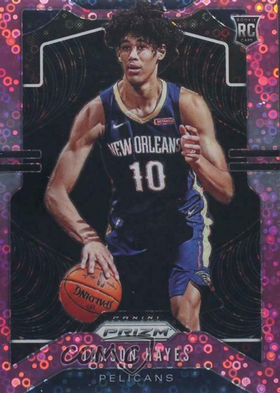Jaxson Hayes 2019 Prizm #254 Fast Break Pink /50 Rookie RAW