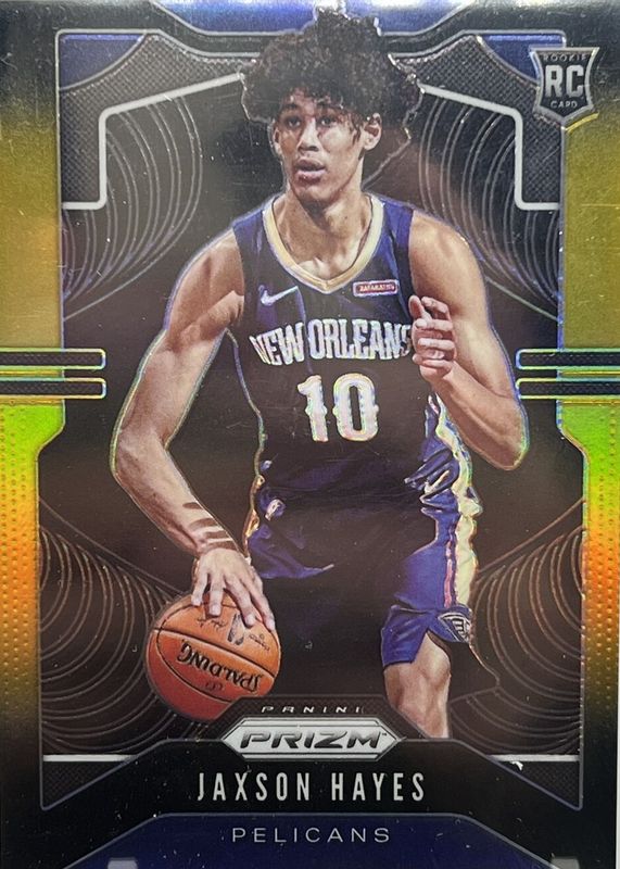 Jaxson Hayes 2019 Prizm #254 Black Gold /5 Rookie PSA 10