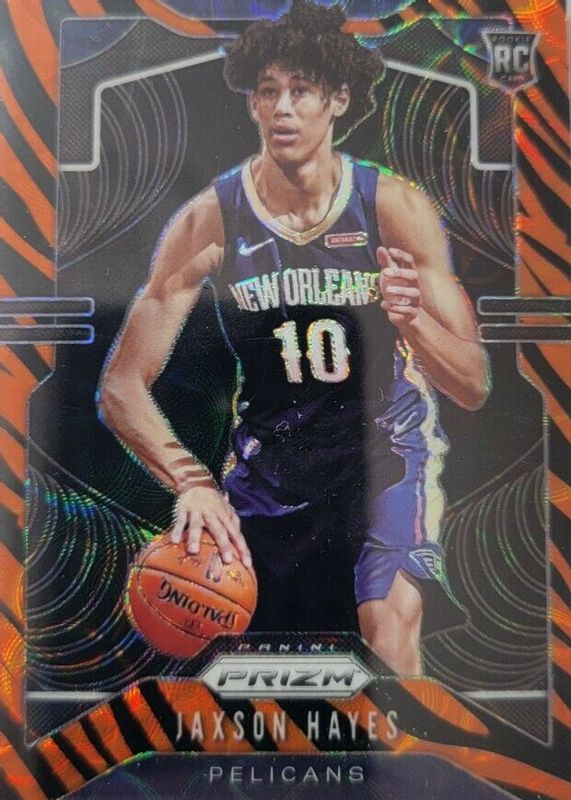 Jaxson Hayes 2019 Prizm #254 Choice Tiger Stripe /(SSP) Rookie BGS 9.5