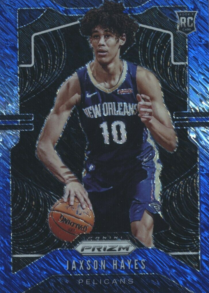 Jaxson Hayes 2019 Prizm #254 FOTL Blue Shimmer Price Guide