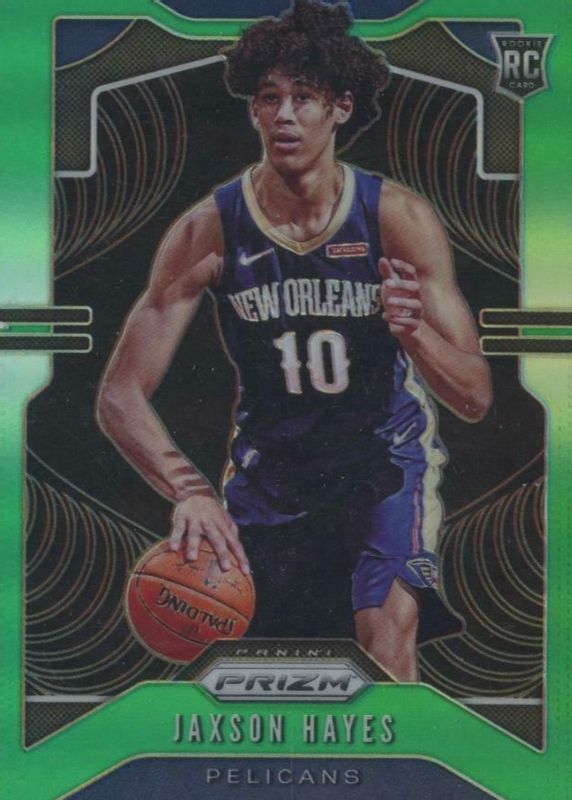 Jaxson Hayes 2019 Prizm #254 Green Rookie BGS 10 BLACK LABEL