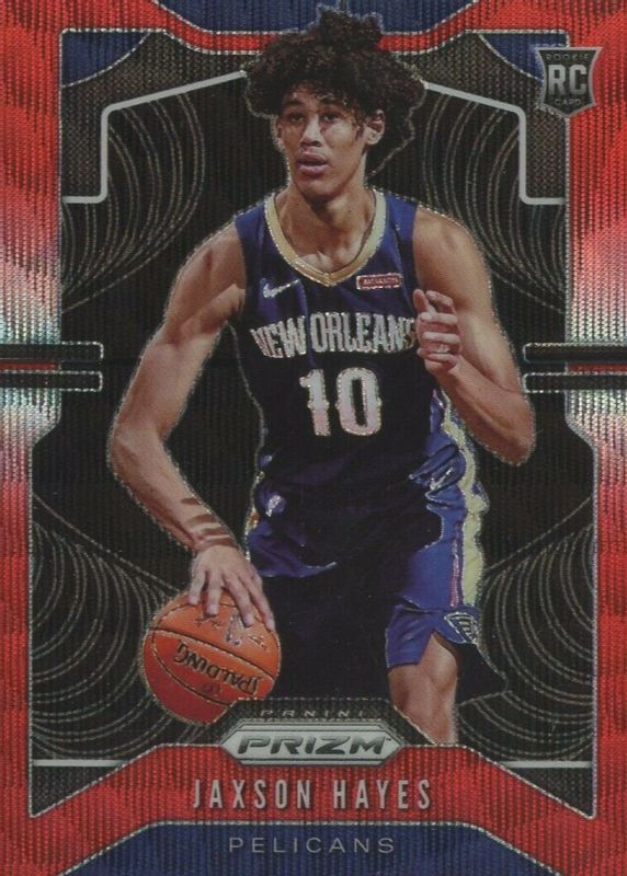 Jaxson Hayes 2019 Prizm #254 Ruby Wave Rookie SGC 10 PRISTINE