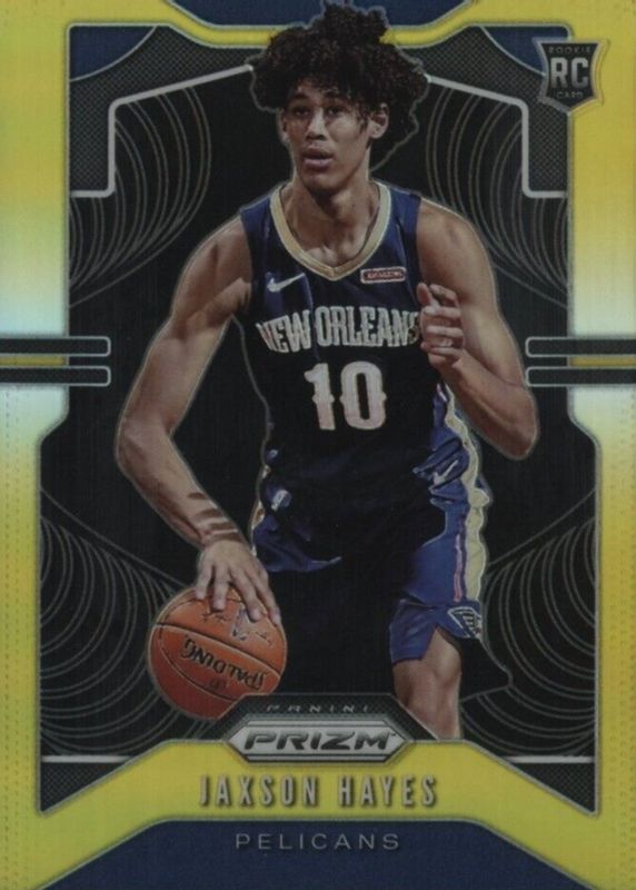 Jaxson Hayes 2019 Prizm #254 Gold /10 Rookie SGC 9