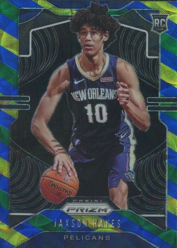 Jaxson Hayes 2019 Prizm #254 Choice Blue Yellow Green Rookie SGC 10 PRISTINE