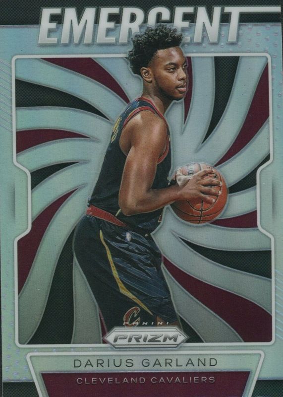 Darius Garland 2019 Prizm #19 Emergent - Silver Rookie PSA 10